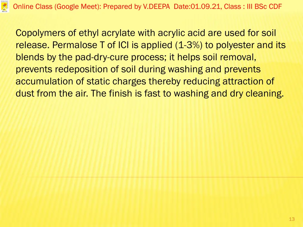 online class google meet prepared by v deepa date 11