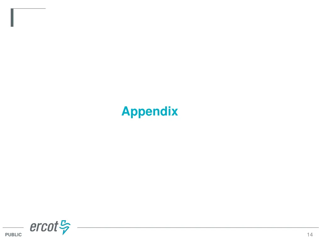 appendix