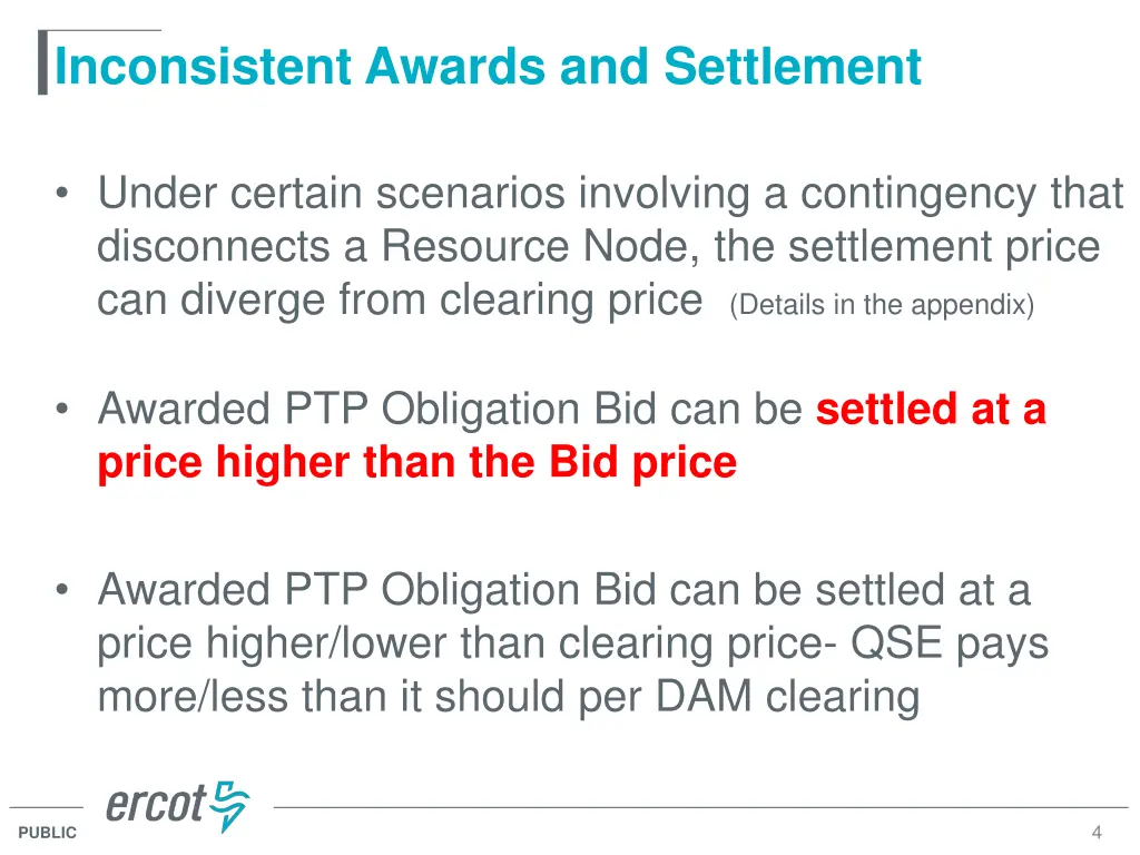 inconsistent awards and settlement