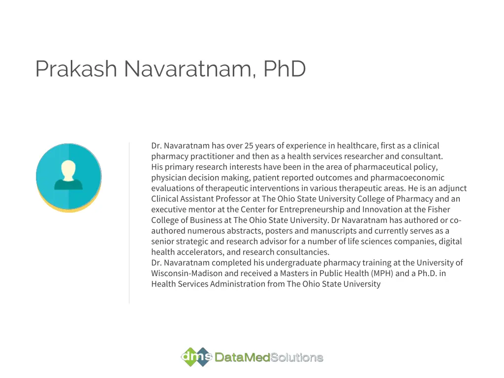 prakash navaratnam phd