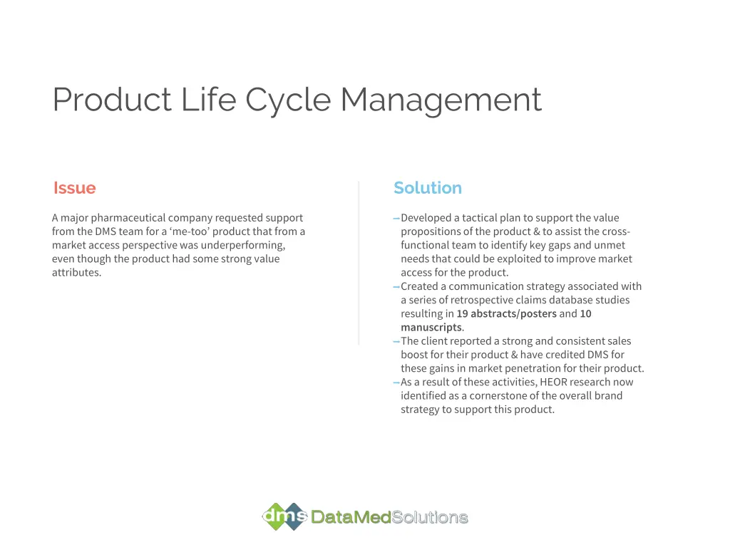 product life cycle management