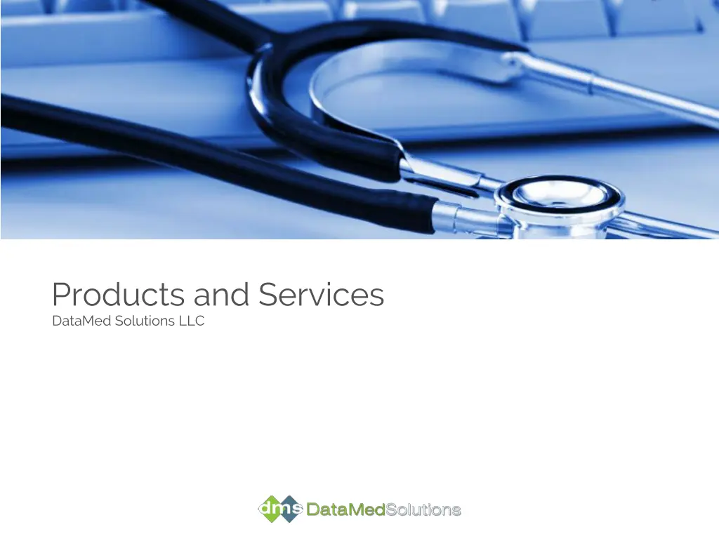 products and services datamed solutions llc