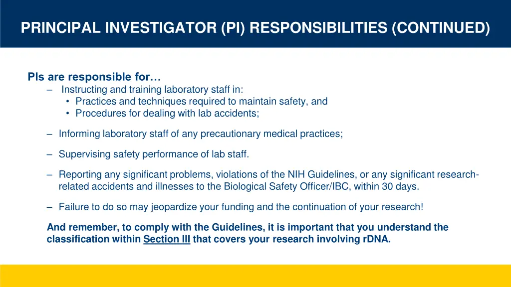 principal investigator pi responsibilities 1