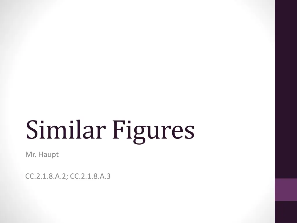 similar figures