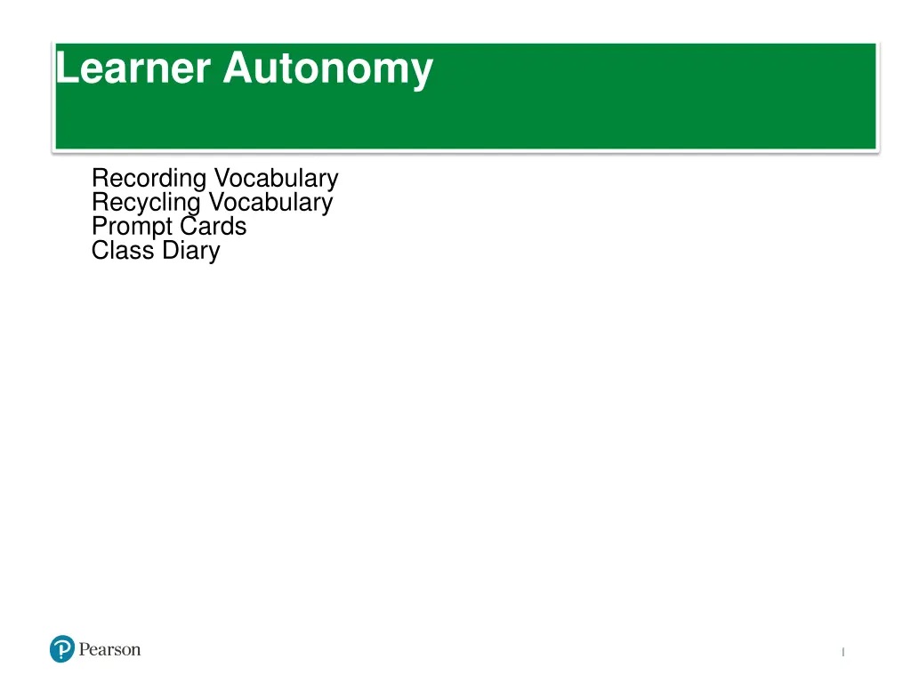 learner autonomy