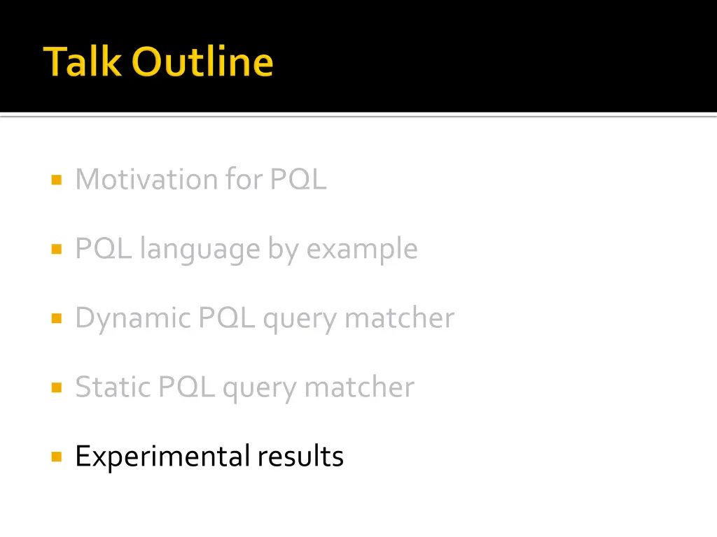 motivation for pql 3