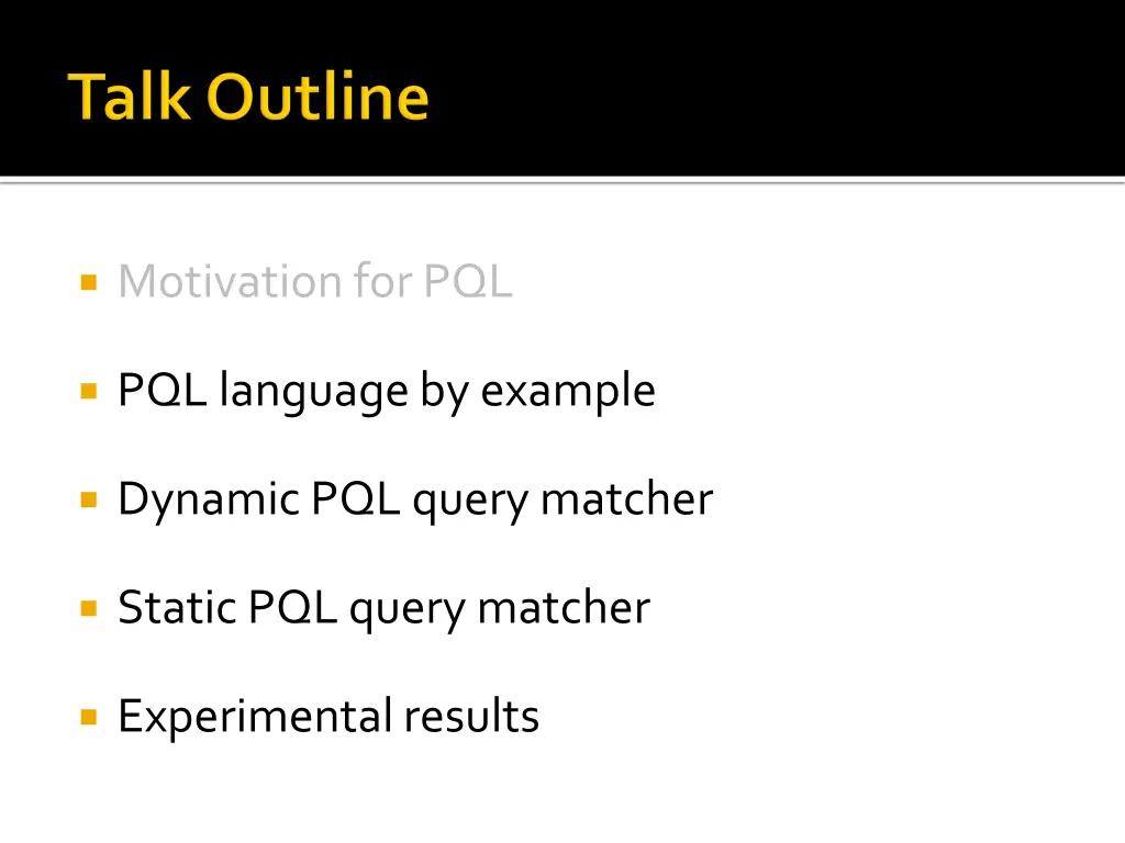 motivation for pql