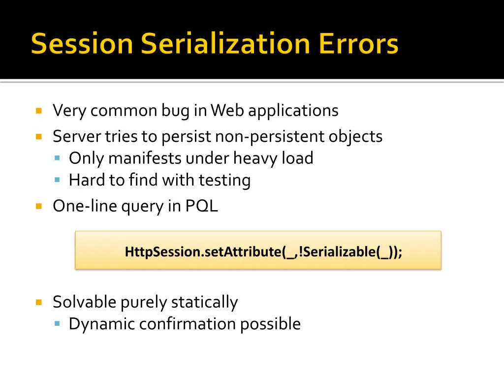 very common bug in web applications