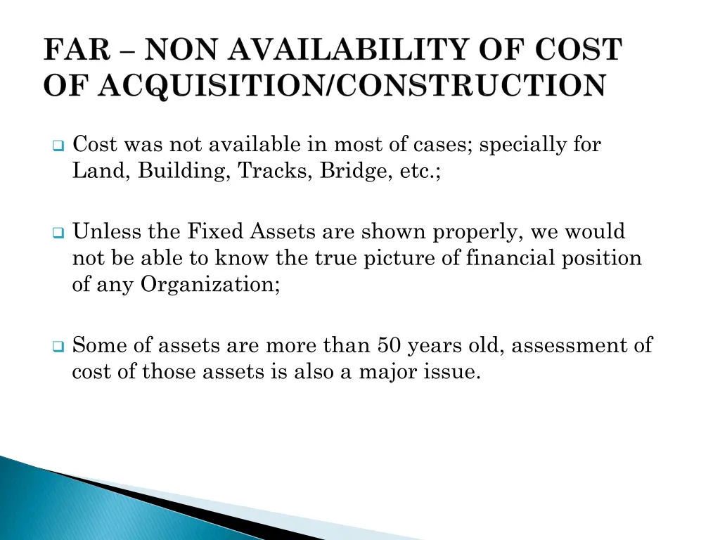 cost was not available in most of cases specially