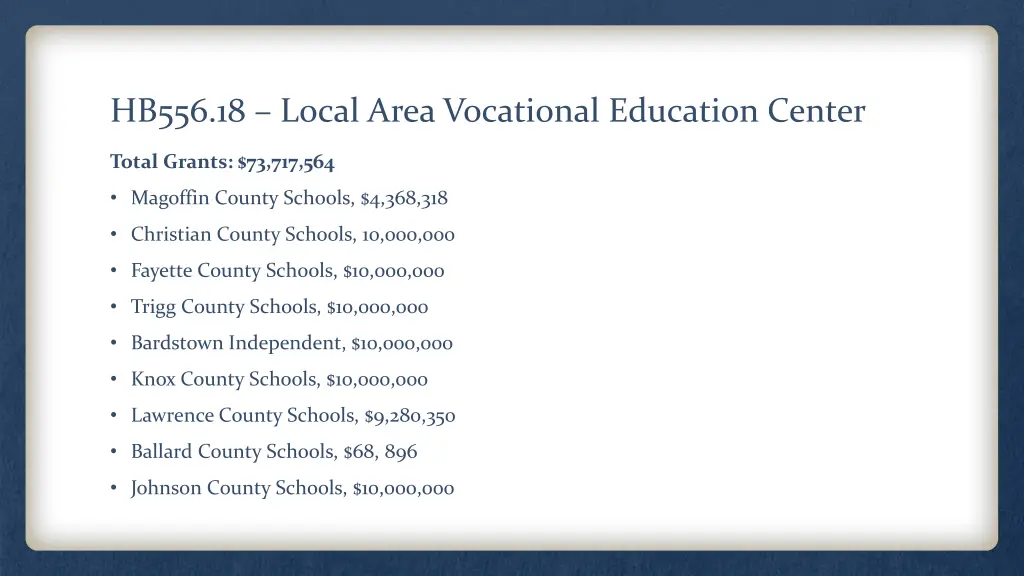 hb556 18 local area vocational education center 3