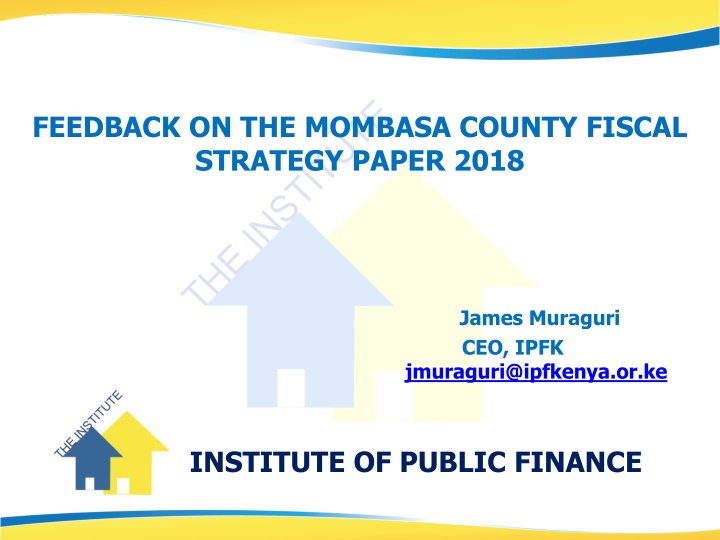 feedback on the mombasa county fiscal strategy