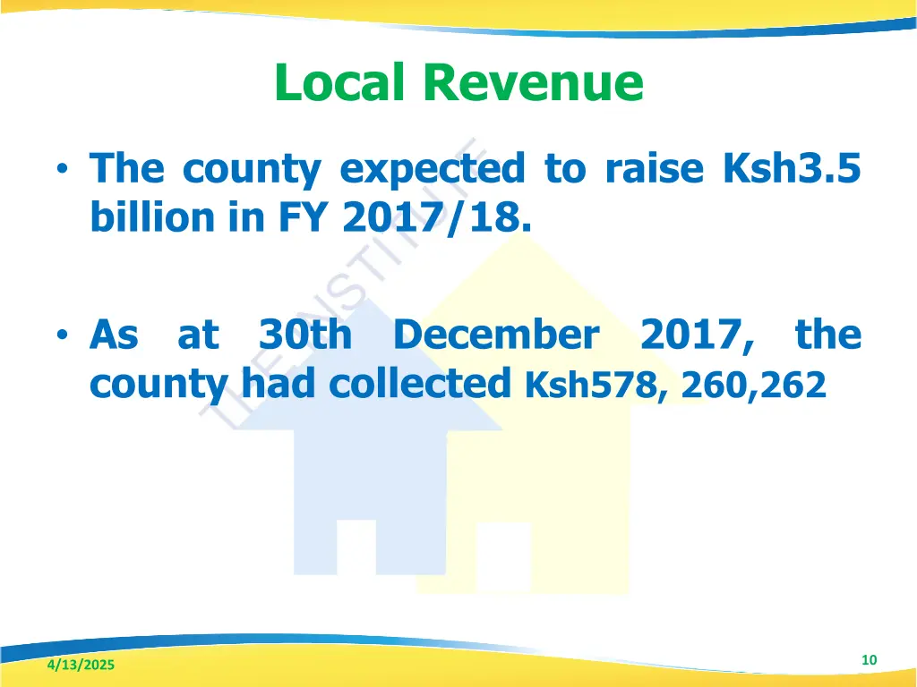 local revenue