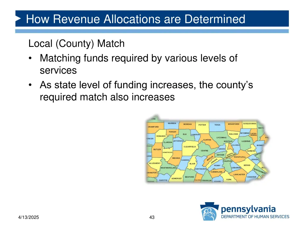 how revenue allocations are determined 13