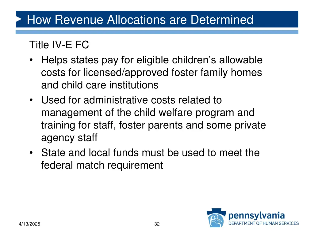 how revenue allocations are determined 2
