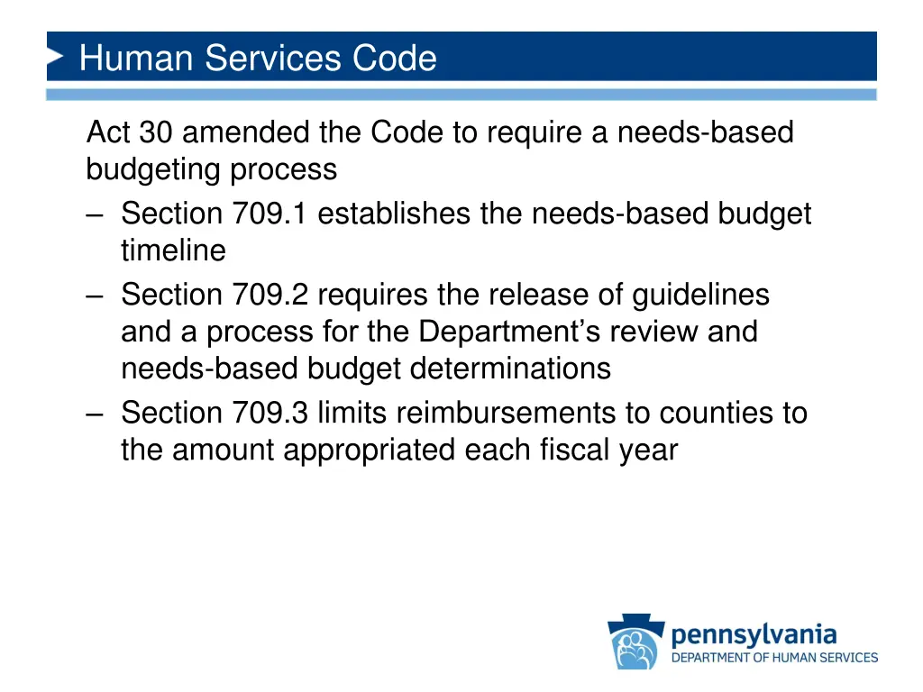 human services code 1