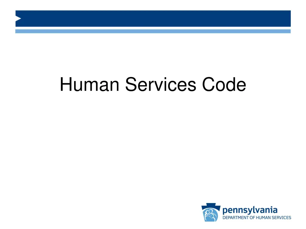 human services code