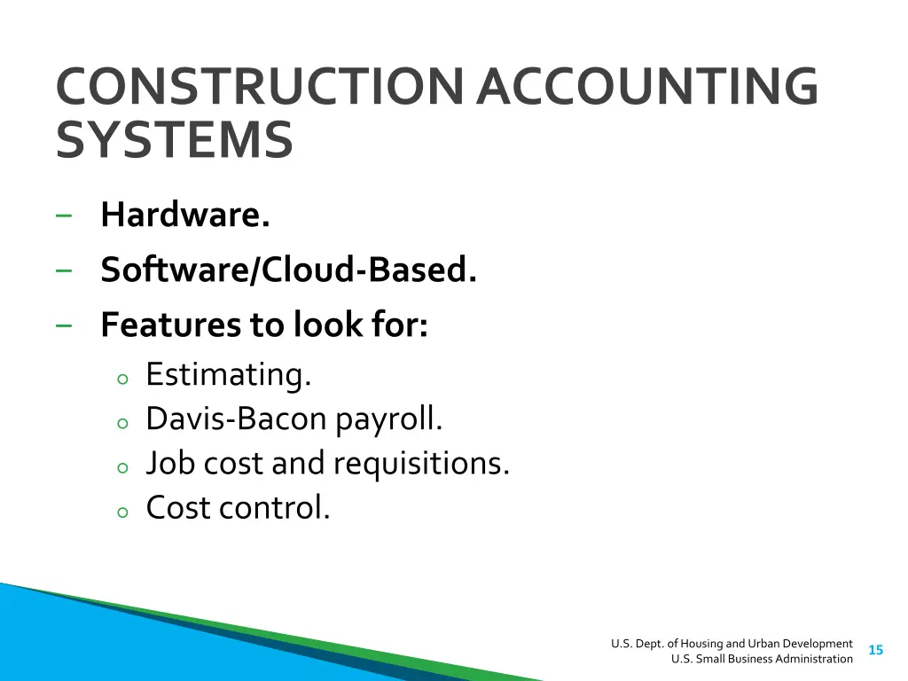 construction accounting systems