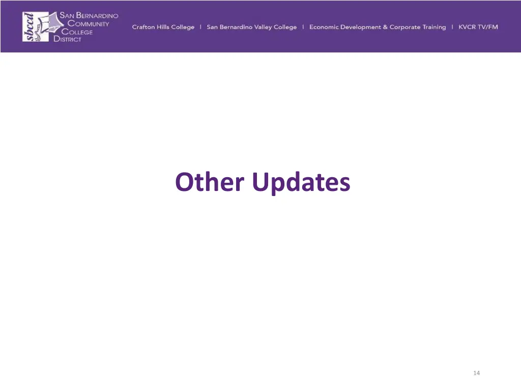 other updates