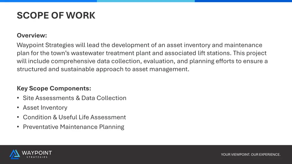 scope of work