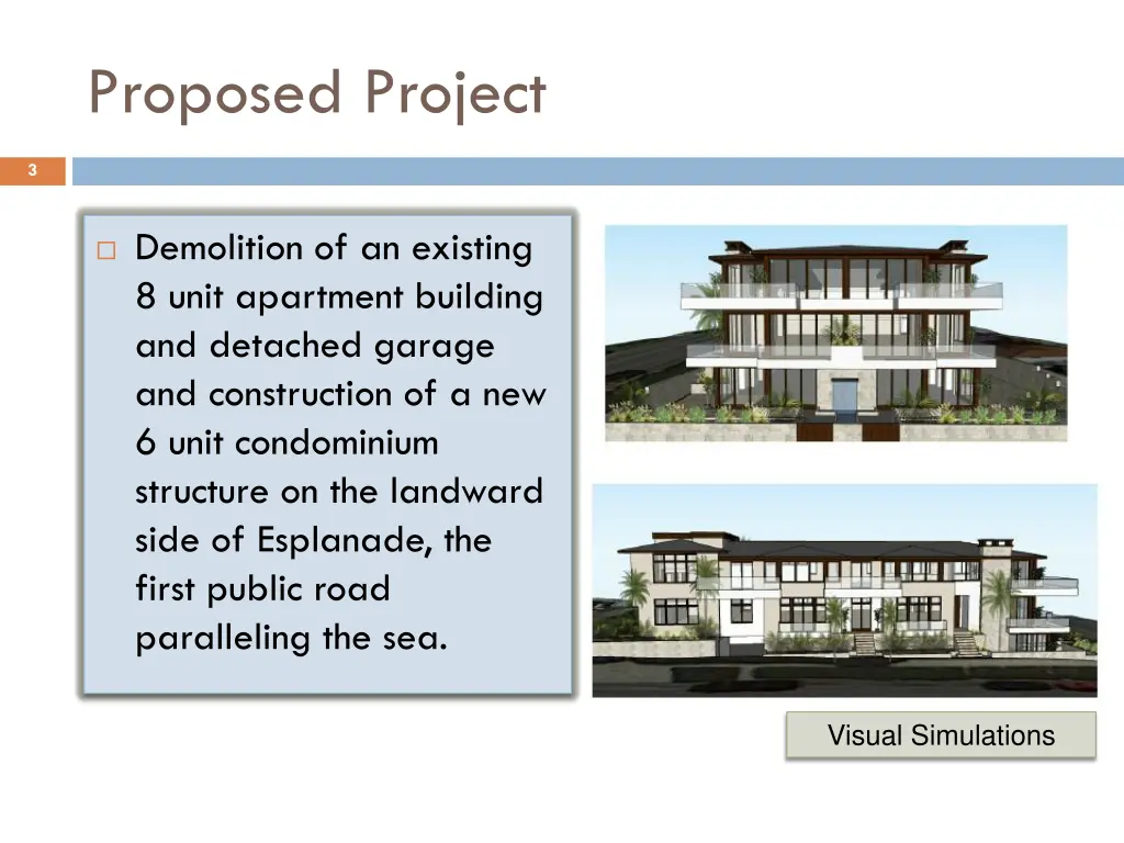 proposed project