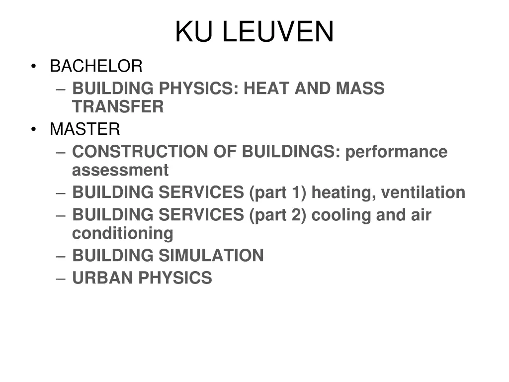 ku leuven