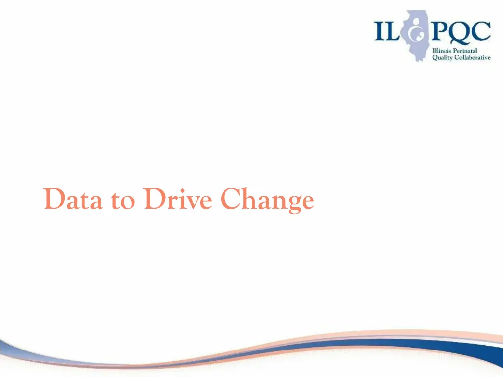 data to drive change