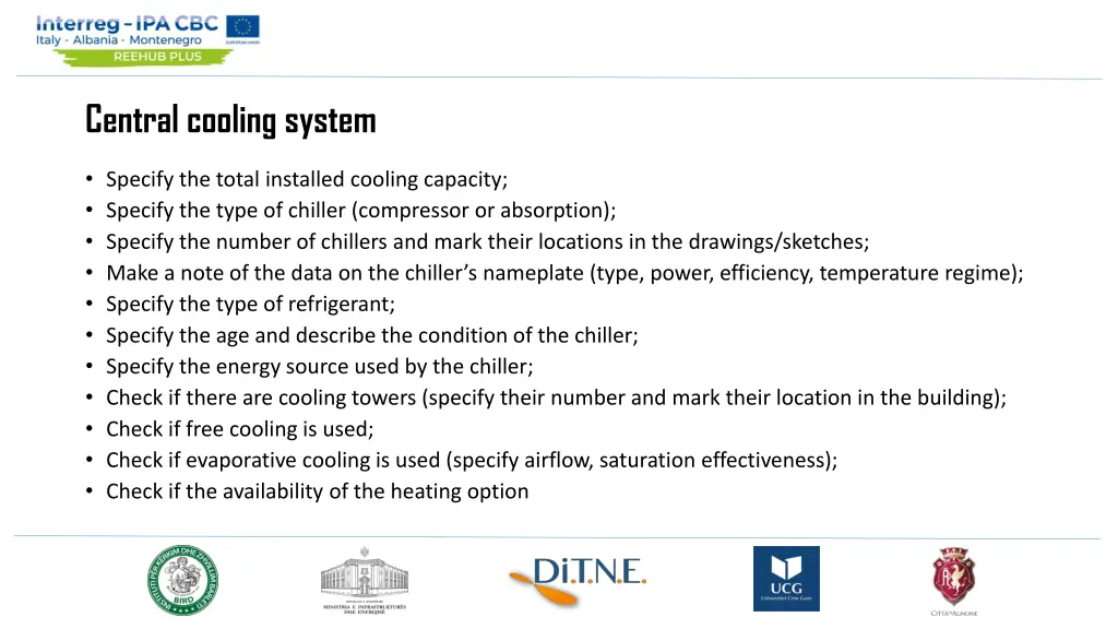 central cooling system