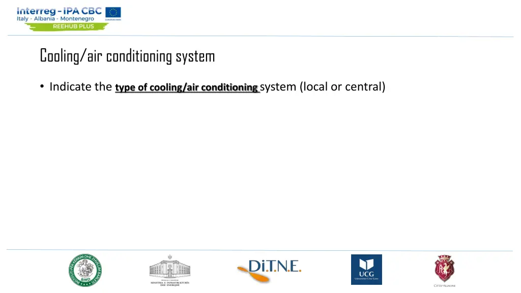 cooling air conditioning system