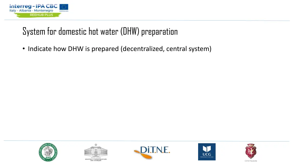 system for domestic hot water dhw preparation