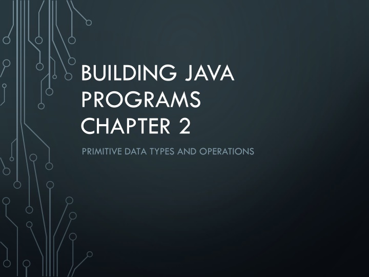 building java programs chapter 2