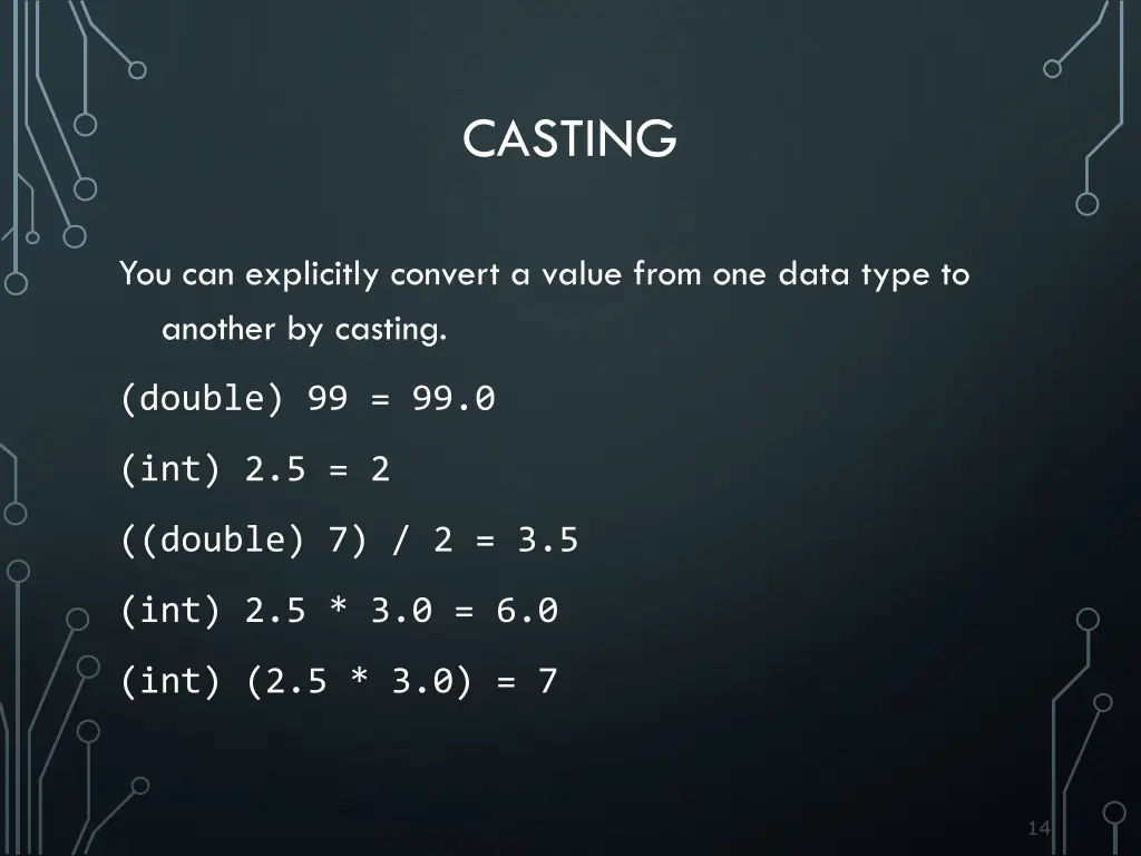 casting
