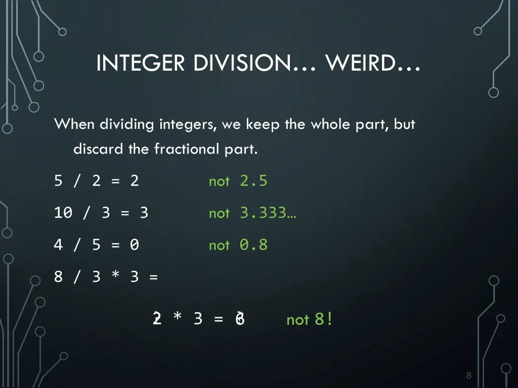 integer division weird