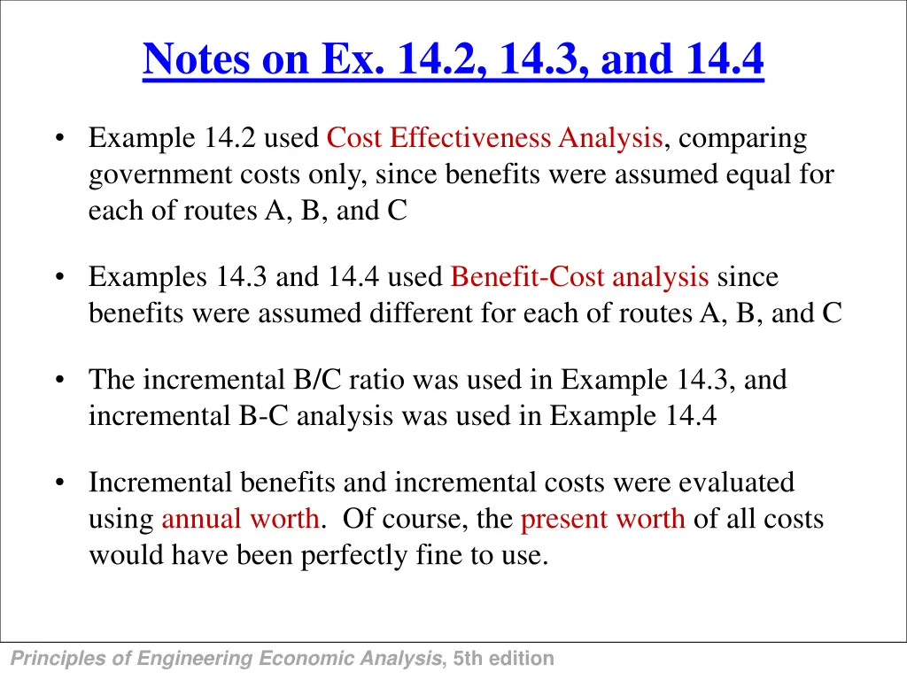 notes on ex 14 2 14 3 and 14 4