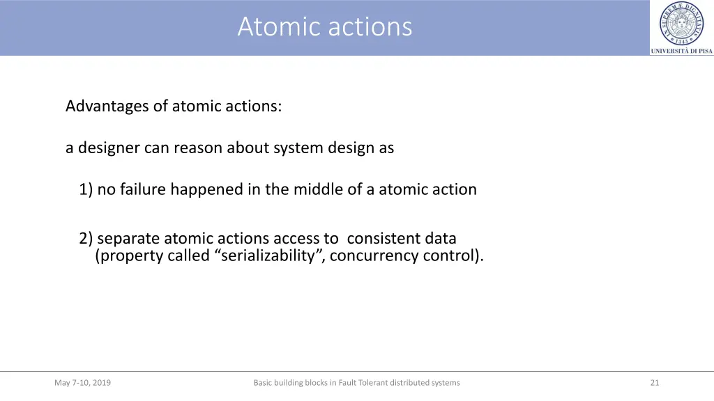 atomic actions 2