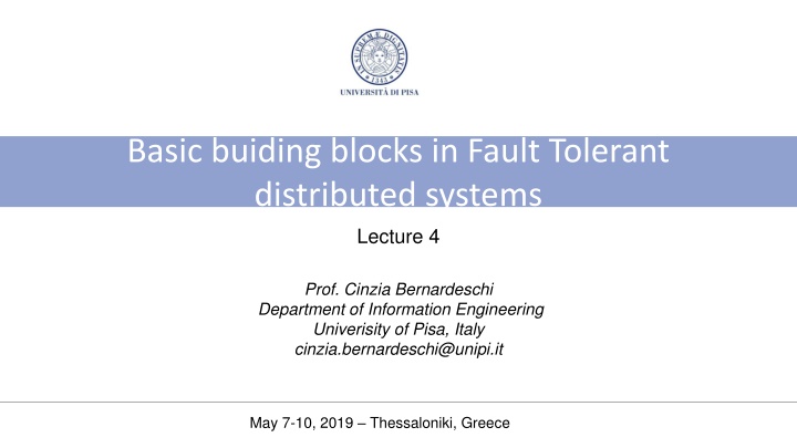 basic buiding blocks in fault tolerant