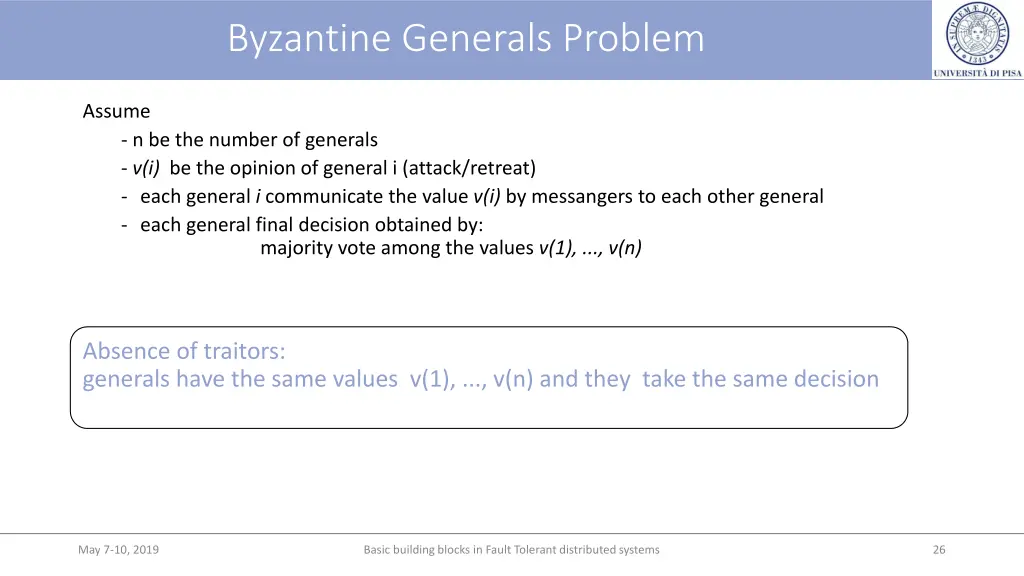 byzantine generals problem 1