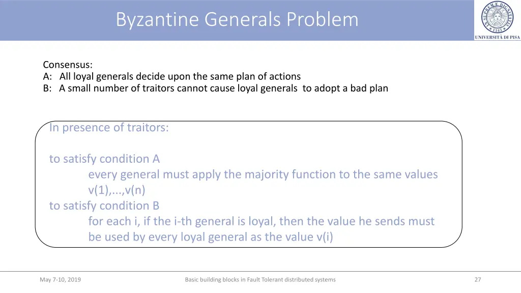 byzantine generals problem 2