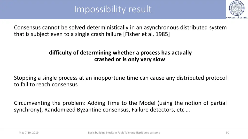 impossibility result 1