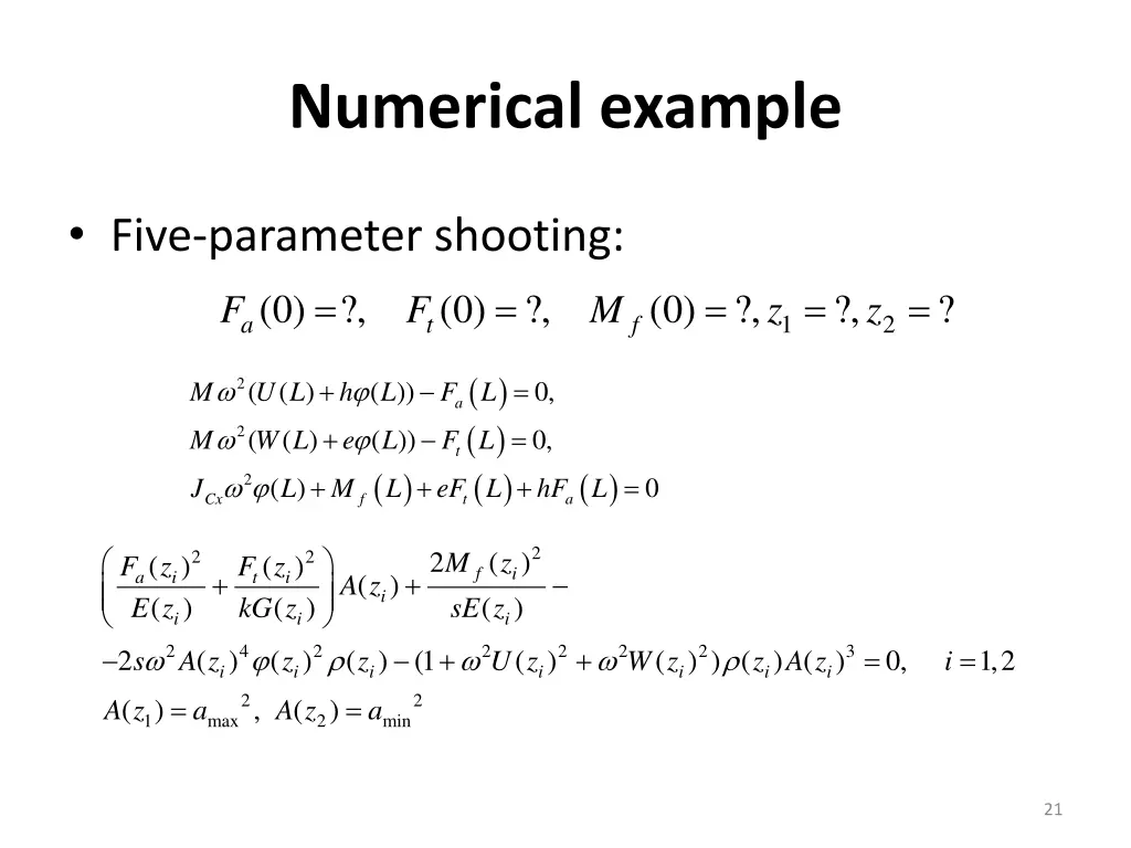 numerical example 4