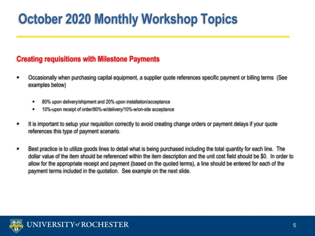 october 2020 monthly workshop topics 2