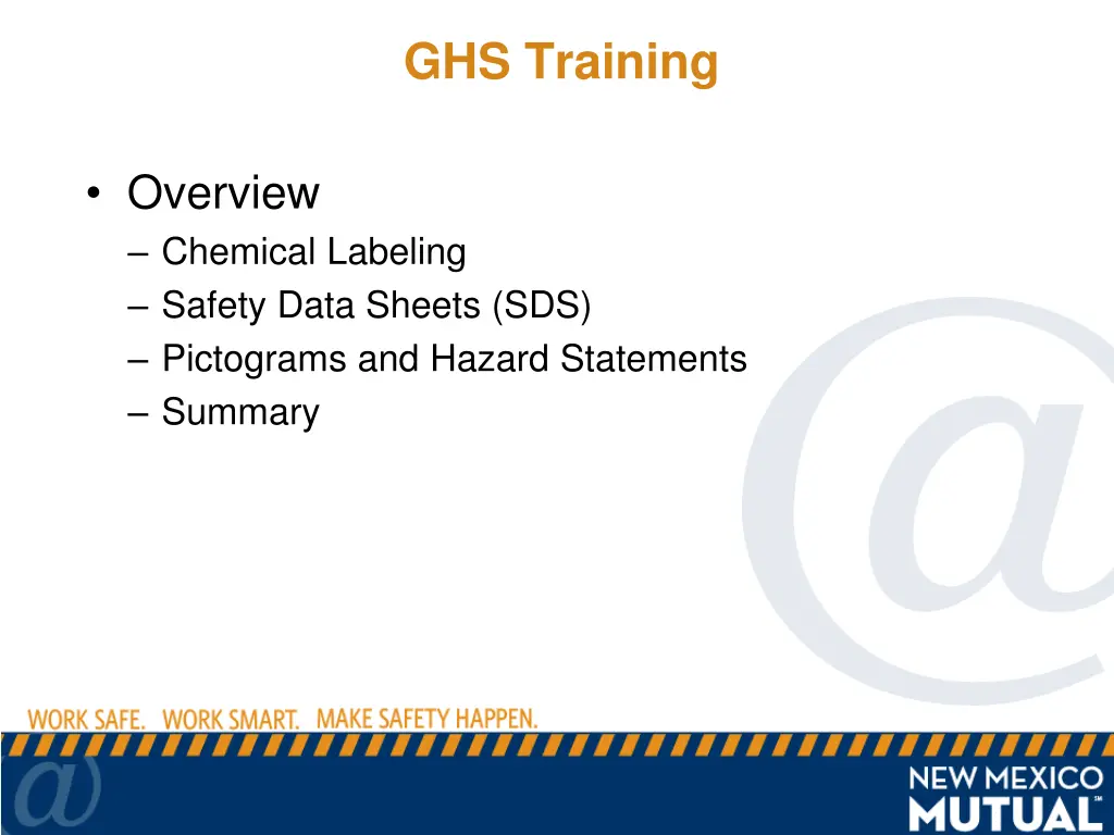 ghs training