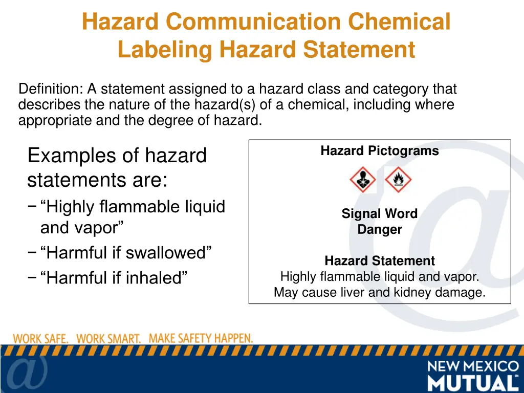 hazard communication chemical labeling hazard