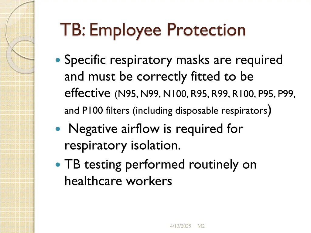 tb employee protection