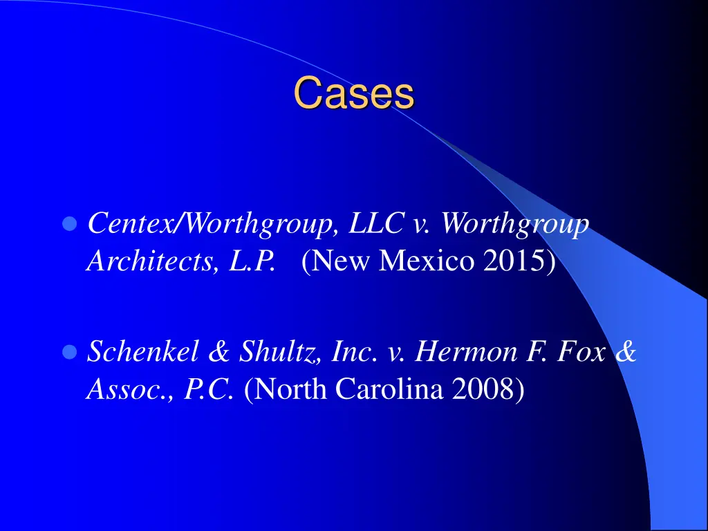 cases