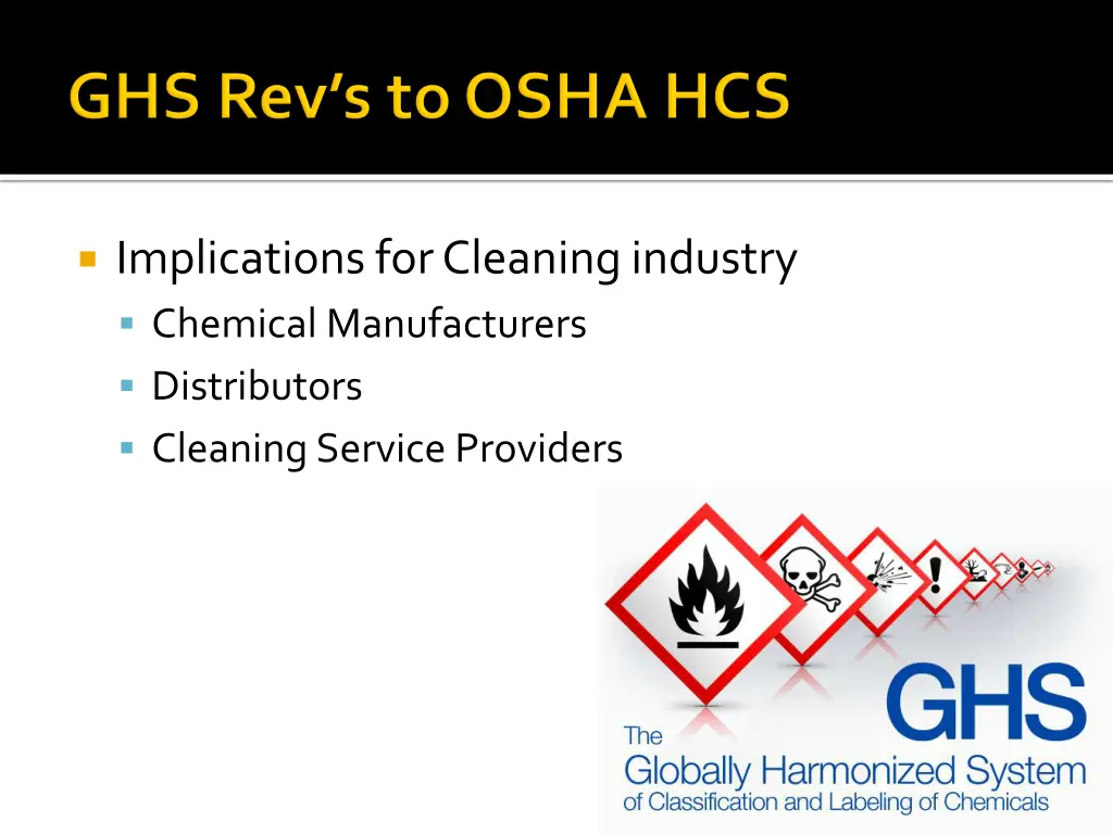 implications for cleaning industry chemical
