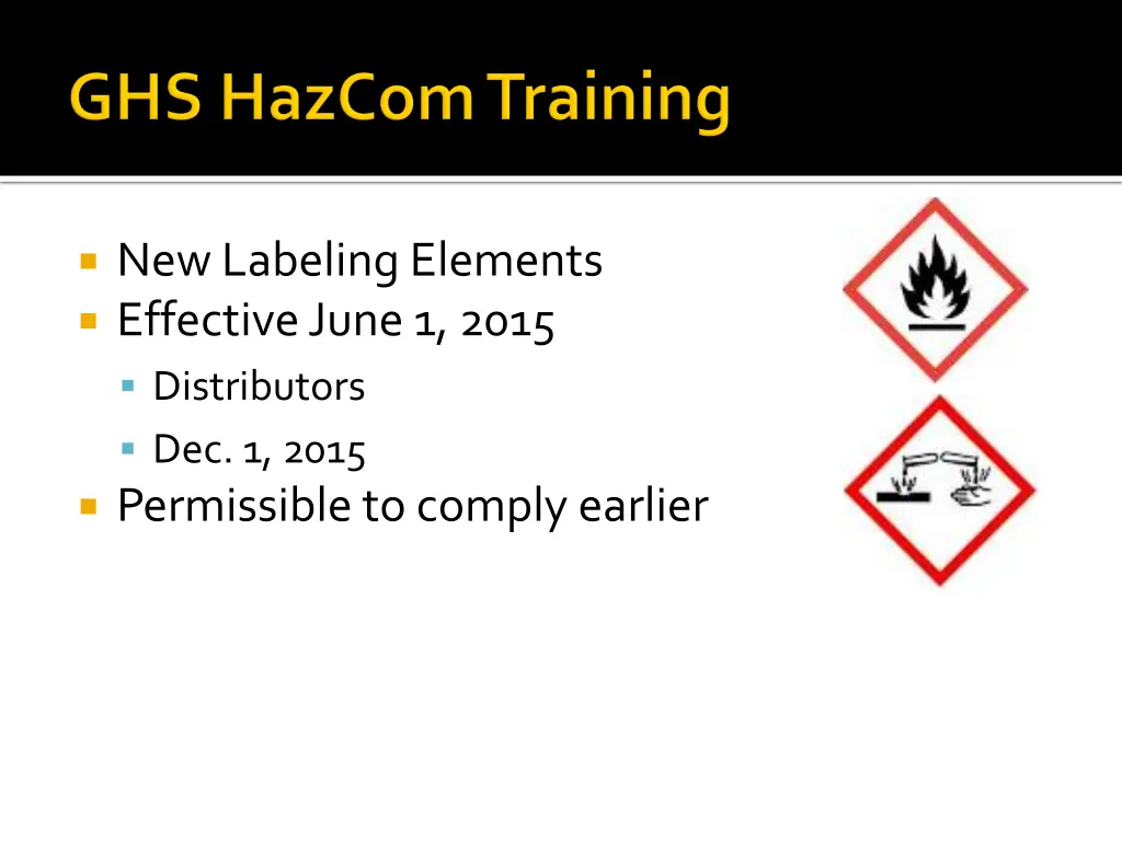 new labeling elements effective june 1 2015