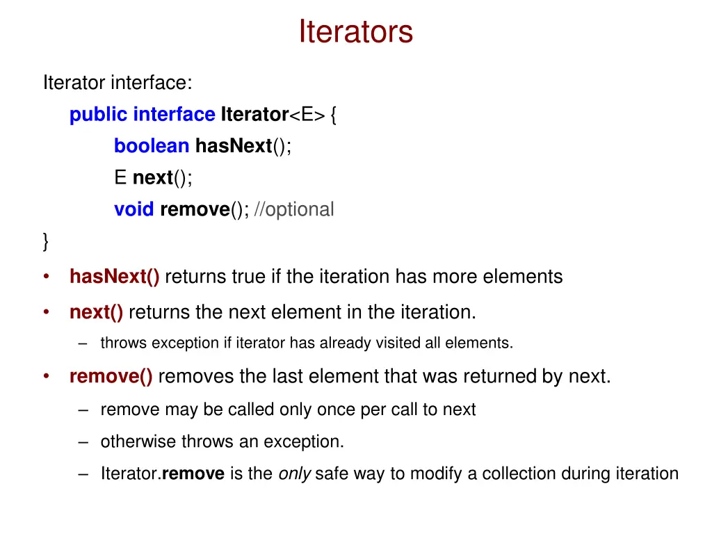 iterators 1