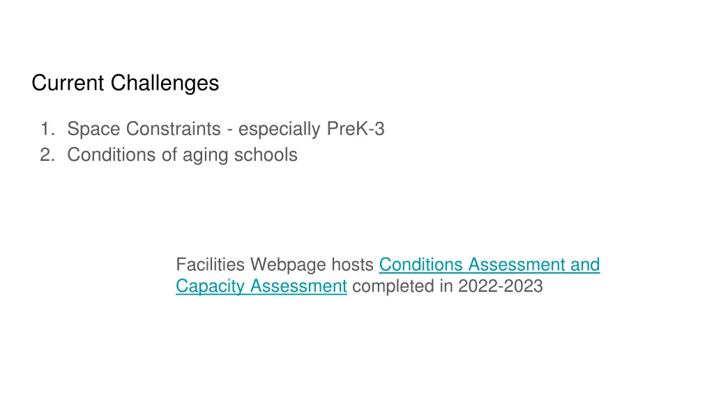 current challenges
