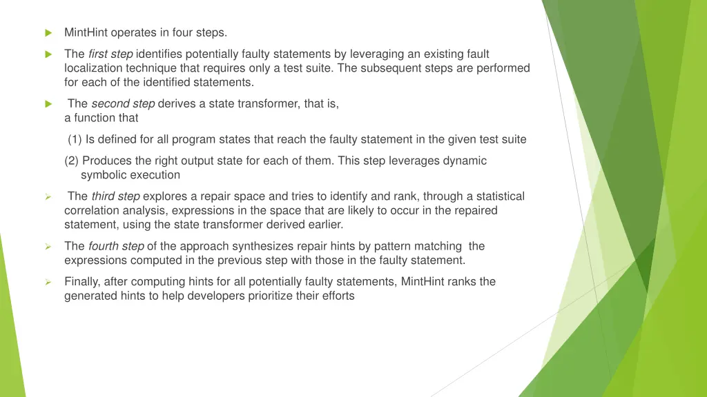 minthint operates in four steps