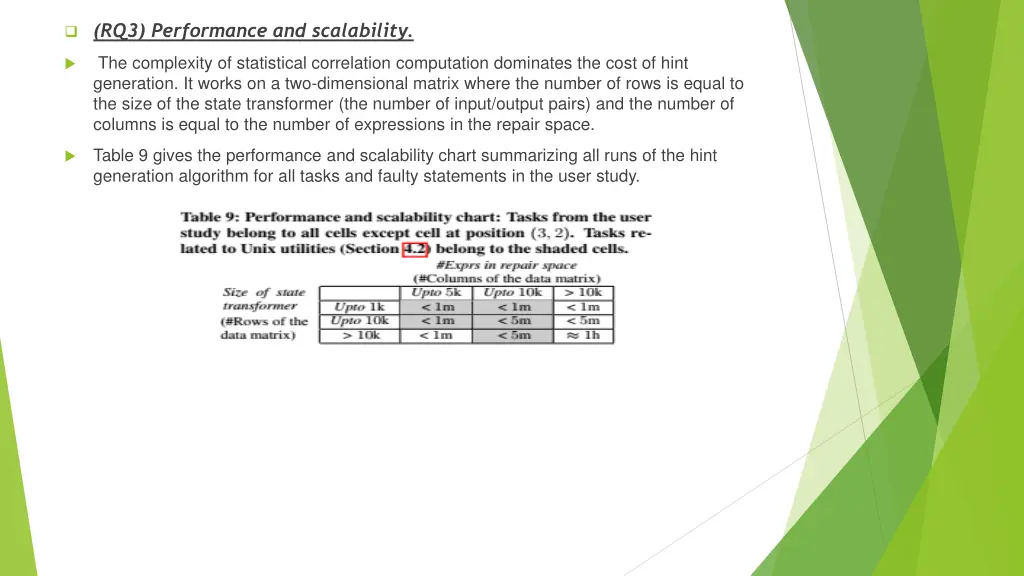 rq3 performance and scalability